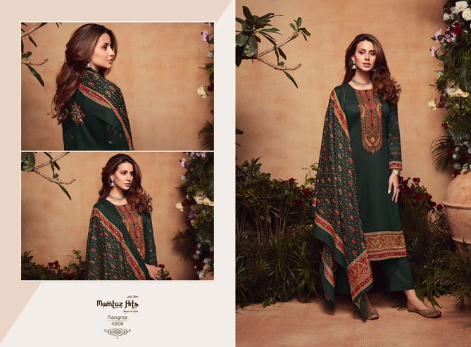 Rangrez By Mumtaz 4001-4008 Dress Material Catalog